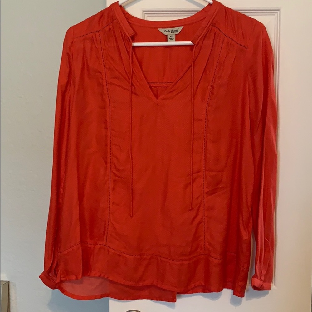 WORN ONCE Lucky Brand blouse